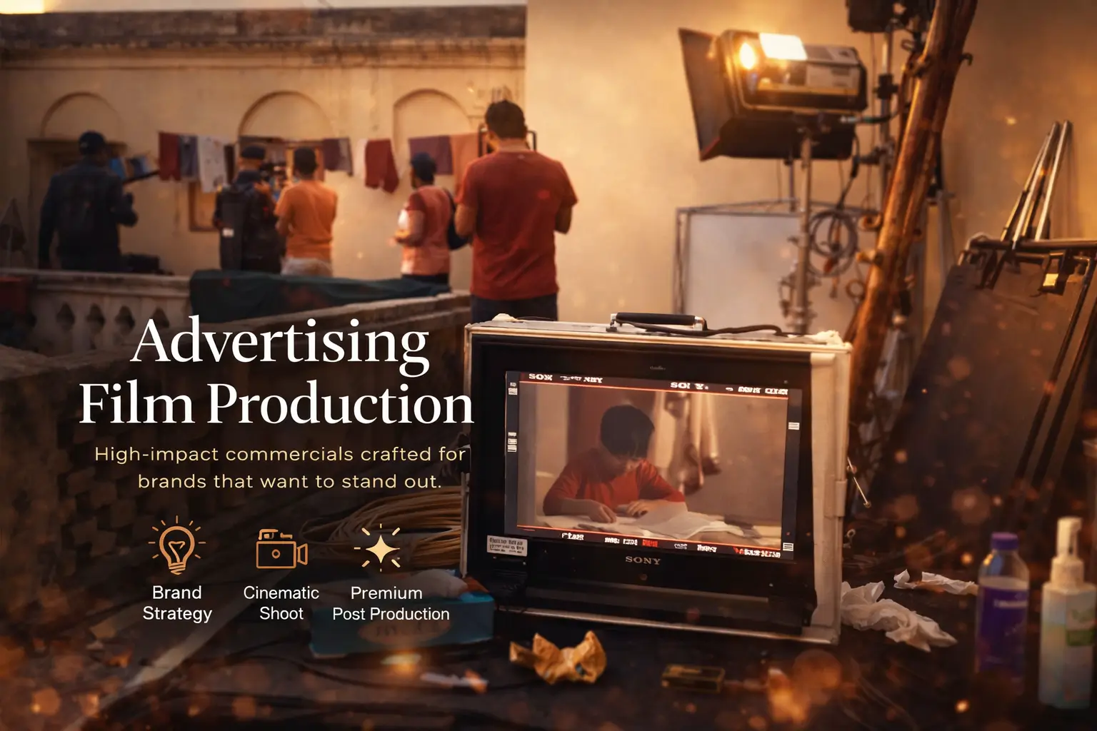 Advertising film production